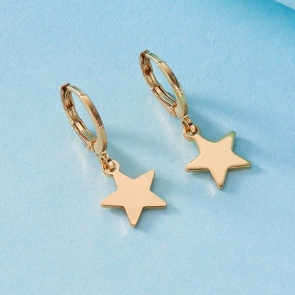 Gold Star Earrings Gold Star Earrings Star Earrings Star Earrings Star Earrings